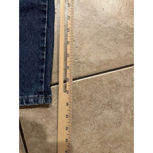 Wrangler Jeans Mens 36x30 George Straight Blue Premium Denim Cowboy Cut Reg Fit - Picture 7 of 8